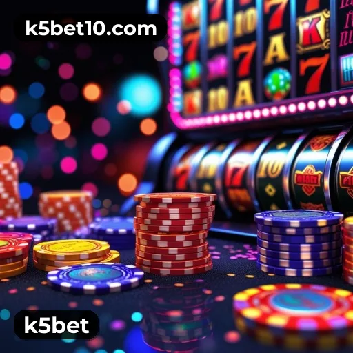 App k5bet para iOS e Android — interface mobile, login biométrico e PIX integrado