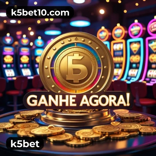 App k5bet para iOS e Android — interface mobile, login biométrico e PIX integrado